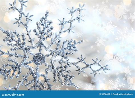 Silver blue snowflake 1 stock image. Image of nature, border - 3656459