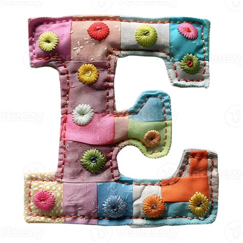Custom Embroidery Stitches Letter E Design 44308512 PNG