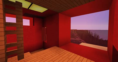 RED concrete Minecraft Map