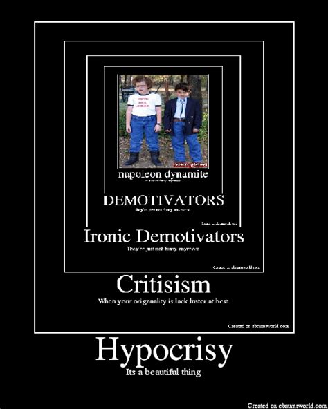 Hypocrisy - Picture | eBaum's World