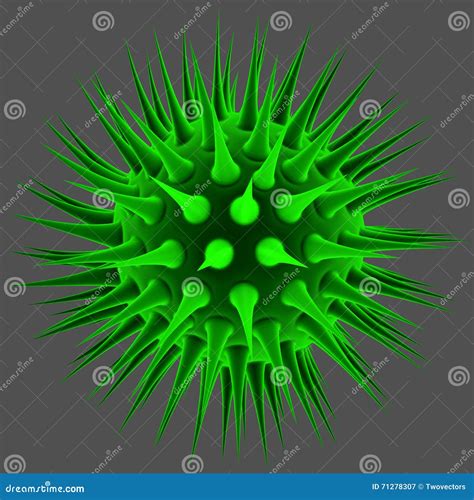 Virus Under Microscope; Swine Flu; Bird Flu; Epidemic Stock ...