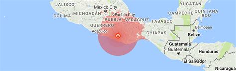 Earthquake shaking south and central Mexico, preliminary magnitude of 7 ...