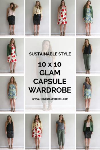 4 Style Tips From a 10x10 Glam Capsule Style Challenge - Honestly Modern