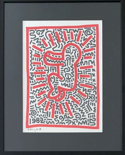 Lot - Keith Haring (after) - Radiant Baby, 1982