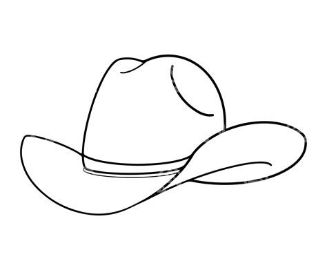 Cowboy Hat Svg, Cowboy Cut File, Cowboy Png, Cowboy Vector Clipart, Cowgirl Svg, Western Svg ...