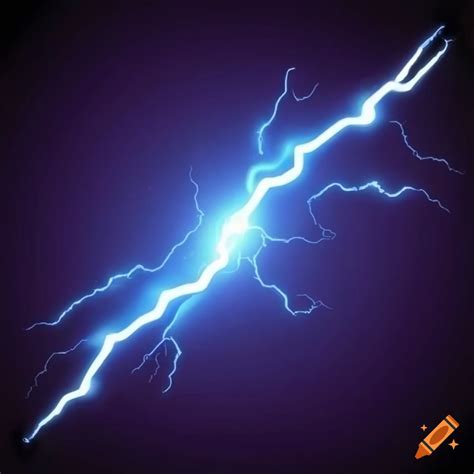 Illustration of electric circuits and lightning bolts