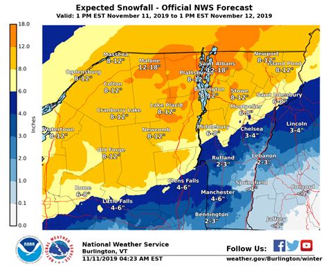 NOAA: Winter Storm Warning for Vermont | Ski Areas Can Expect Over a ...