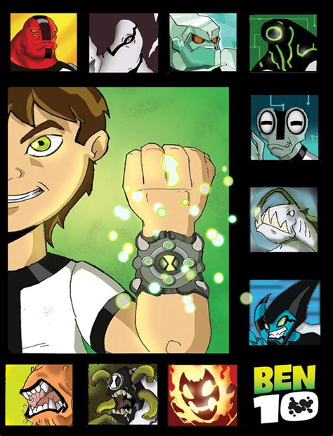 Ben 10 poster by JazylH on DeviantArt