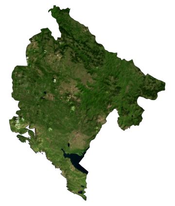 Montenegro Map - Cities and Roads - GIS Geography