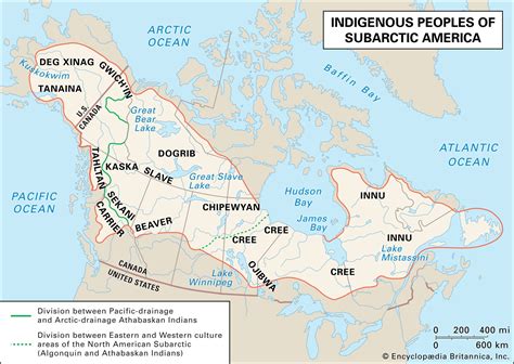 Inuit Of North America Map - Franny Antonietta