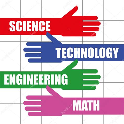 STEM Education Subjects — Stock Vector © thinglass #96939972