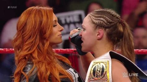 Becky Lynch vs. Ronda Rousey Set For WrestleMania 35