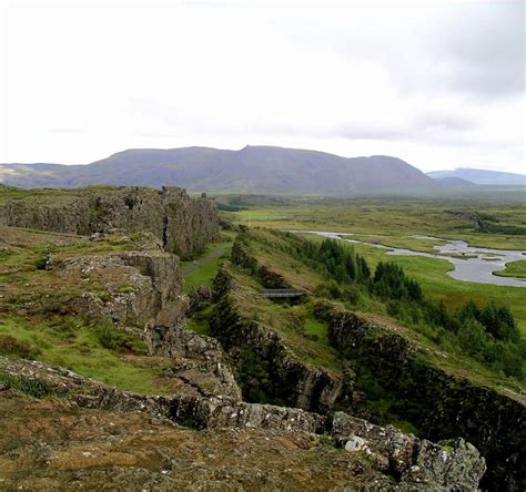 The Plate Boundary On Iceland