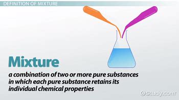 Mixture in Chemistry | Definition, Properties & Types - Lesson | Study.com