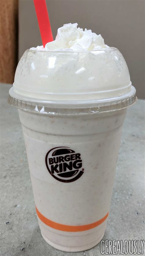 Review: Burger King Cinnamon Toast Crunch Shake - Cerealously