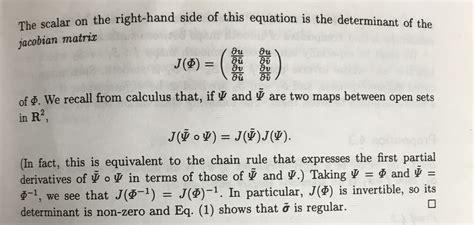 Jacobian of Identity? - Mathematics Stack Exchange