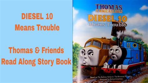 Thomas and Friends - Diesel 10 Means Trouble | Book Reading - YouTube