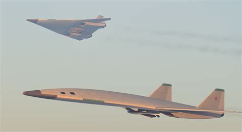 Russian future PAK-DA stealth bomber will have hypersonic weapons when the first planes are ...