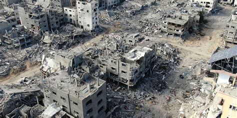 The Ruined Landscape of Gaza After Nearly Three Months of Bombing - WSJ