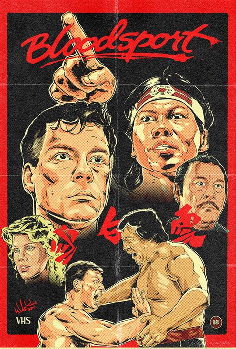 Bloodsport Cover Poster – Posterwa