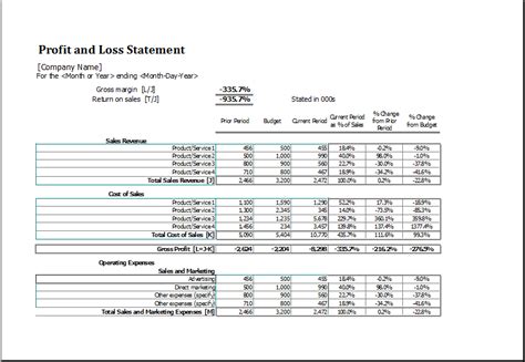 free quarterly income statement template — excelxo.com