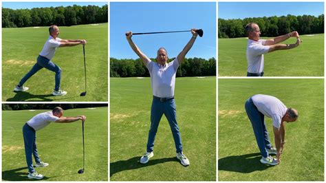 Golf stretches: The 5 best pre-round exercises to do before you tee off