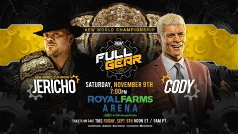 AEW Adds Unique Stipulation To Chris Jericho Vs. Cody