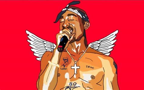 TUPAC ANGEL ILLUSTRATION by me : r/Tupac