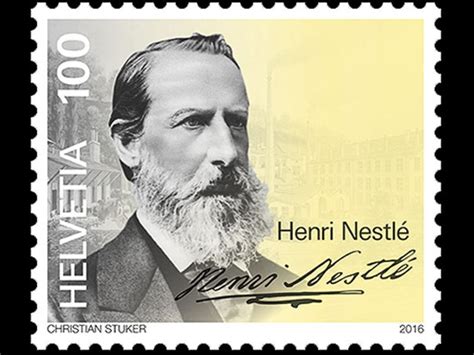 Henri Nestlé | Portal do Filatelista Temático