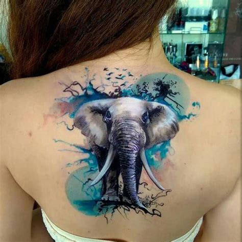 75 Elephant Tattoo Designs For Women - Home I, and family