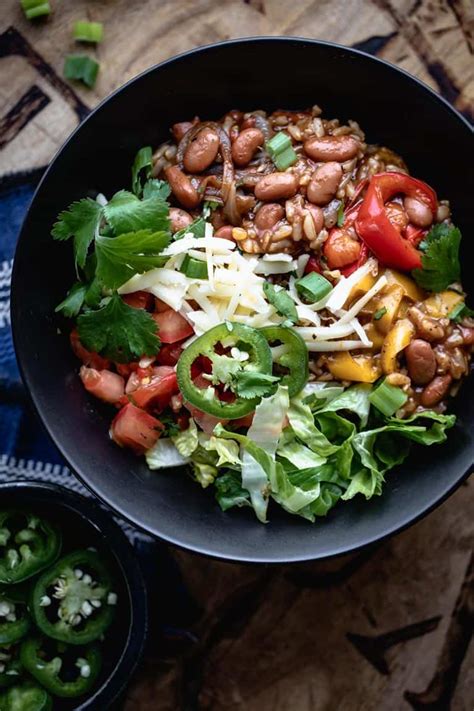 vegetarian burrito bowls - Healthy Seasonal Recipes