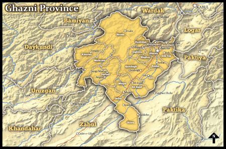 Eric Olason :: Cartographic Artist :: Ghazni Province, Afghanistan