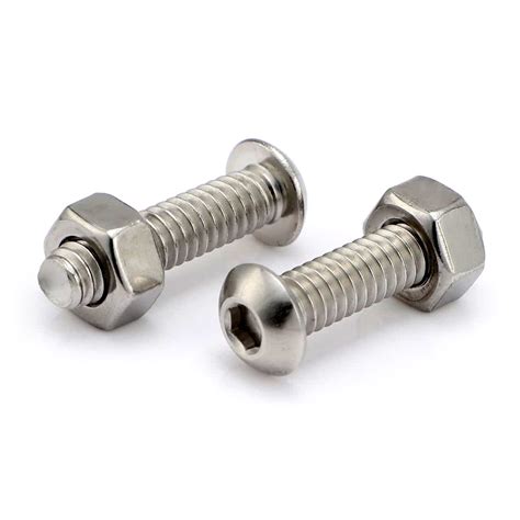 Dome Head Carriage Bolts Stainless Carriage Bolts DIN603 Stainless ...