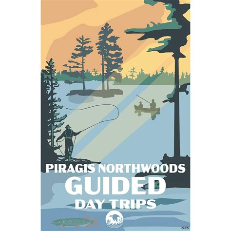 Guided Day Trips Piragis Canoe Trips Poster 11x17 | Boundary Waters Catalog