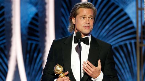 Brad Pitt's Globes speech: That 'Titanic' reference and Jennifer ...