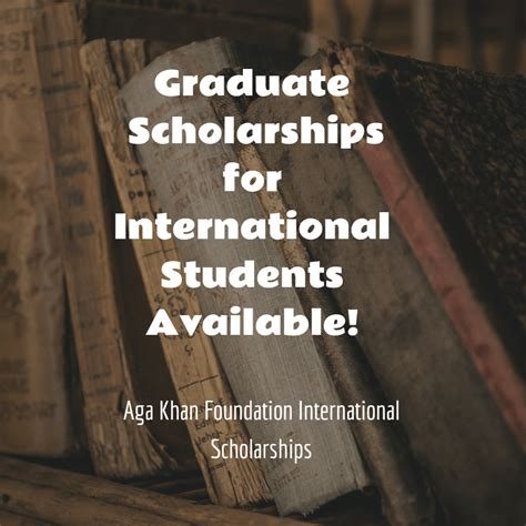 Aga Khan Foundation Scholarship Program - Serve Africa