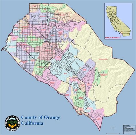 Orange County Florida Boundary Map