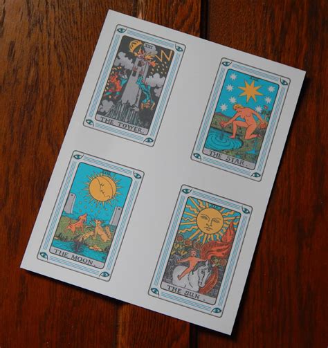 Tarot Cards Printable - Printable Word Searches