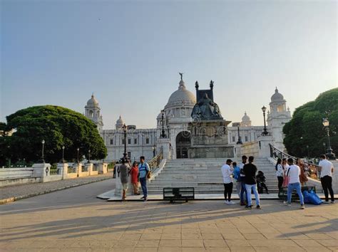 Kolkata, West Bengal, India- 10222022: Tourist Place -View of Victoria Mahal or Memorial at ...