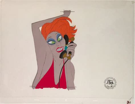 1977 RARE DISNEY THE RESCUERS MADAME MEDUSA ORIGINAL PRODUCTION ANIMATION CEL | #1863847054