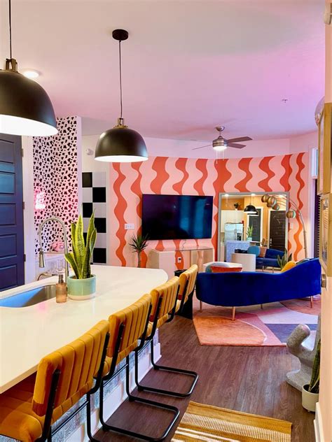 Pin by Itsbridgettebitch on Nashville Airbnb Design ⭐️ | Home interior design, Funky living ...