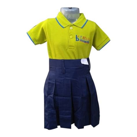 Green Plain Kids International School Uniform, Stitched: Yes at Rs 300 ...