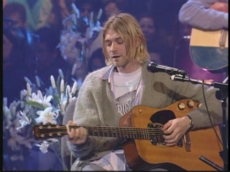 Kurt Cobain MTV Unplugged by SasukeTheHotty on DeviantArt