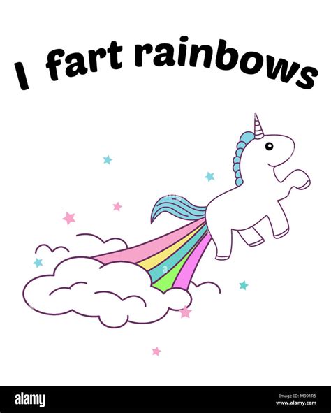 Unicorn Rainbow Fart