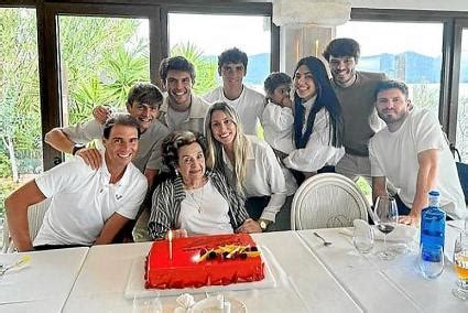 Rafa Nadal celebrates his grandmother’s birthday in Mallorca