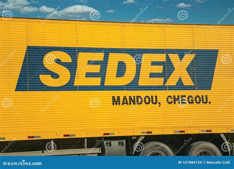 Sedex Delivery Truck In Front Of A Post Office Editorial Image | CartoonDealer.com #167084464