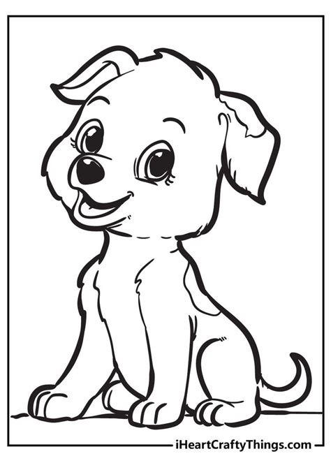 All New Puppy Coloring Pages Puppy Coloring Pages, Coloring Book Art ...