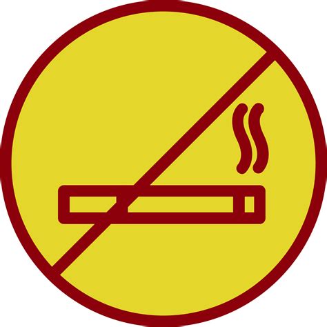 Smoking Ban Vector Icon Design 15357017 Vector Art at Vecteezy