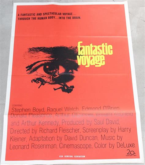 Lot - 'Fantastic Voyage' Movie Poster