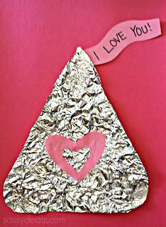 Hershey Kiss Craft For Kids {Valentine's Day Idea} - Crafty Morning